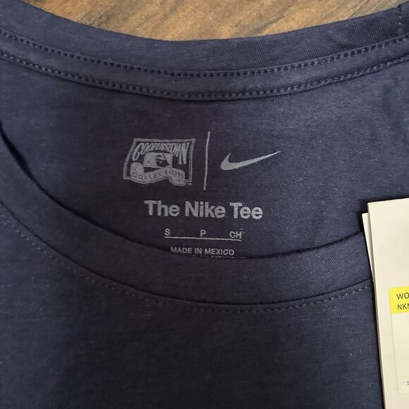 Nike Tee Houston Astros Women’s Small Tshirt Small Blue Scoop Neck NWT - Picture 3 of 8